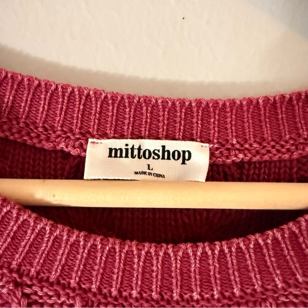 Mittoshop Raspberry Knit Sweater - Picture 2 of 4